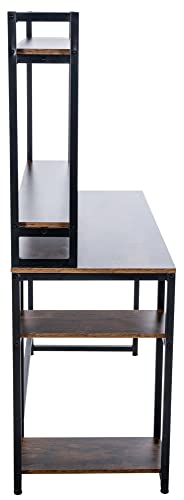 Kirjoituspöytä Hyllyllä 120 cm MU/RU