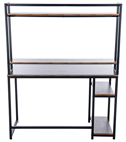 Kirjoituspöytä Hyllyllä 120 cm MU/RU