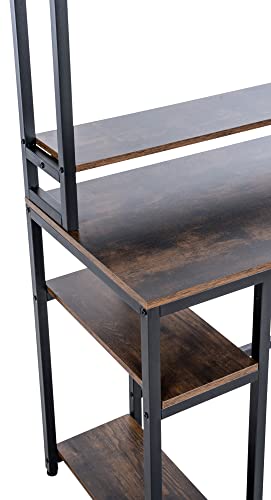 Kirjoituspöytä Hyllyllä 120 cm MU/RU