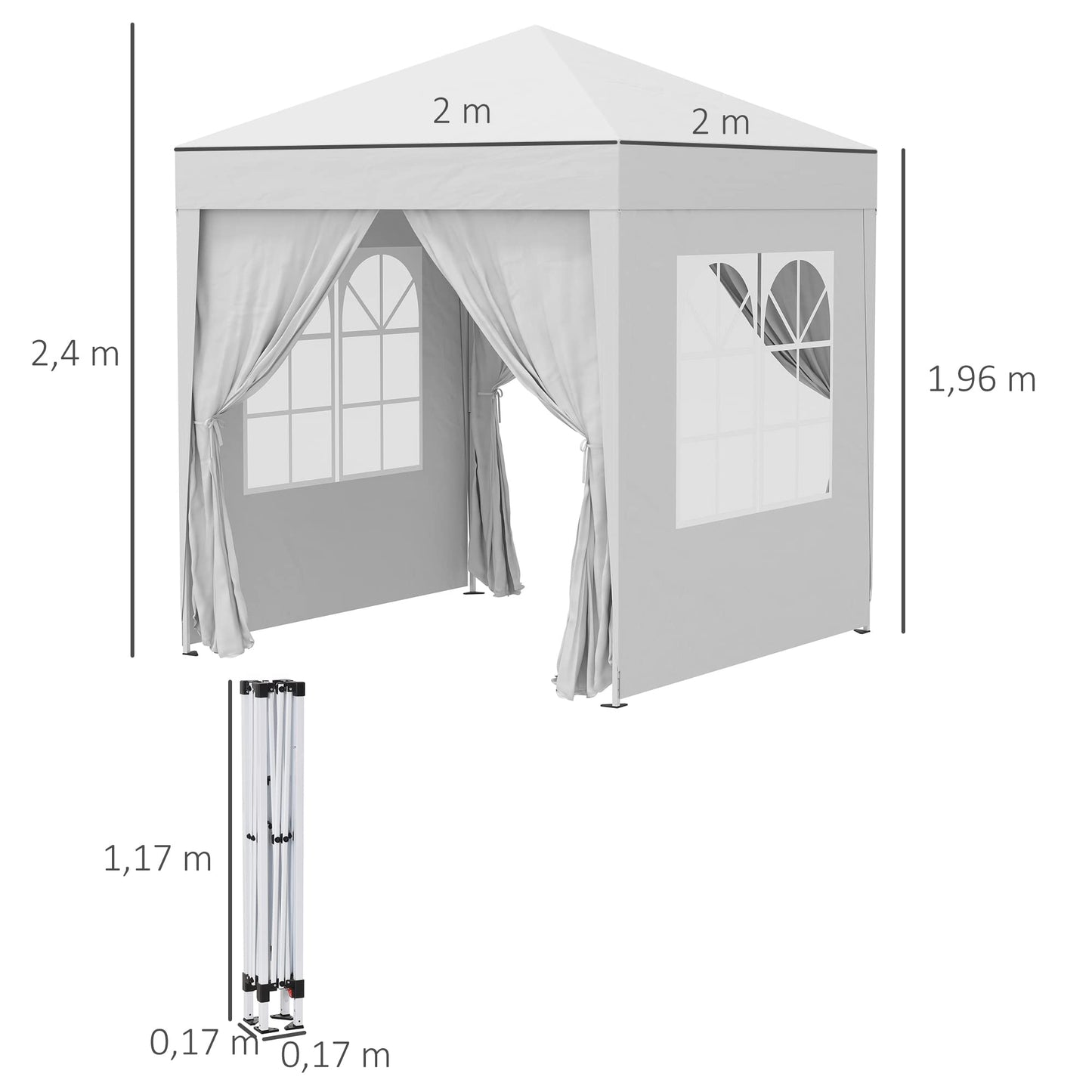 Paviljonki 200x200 CM