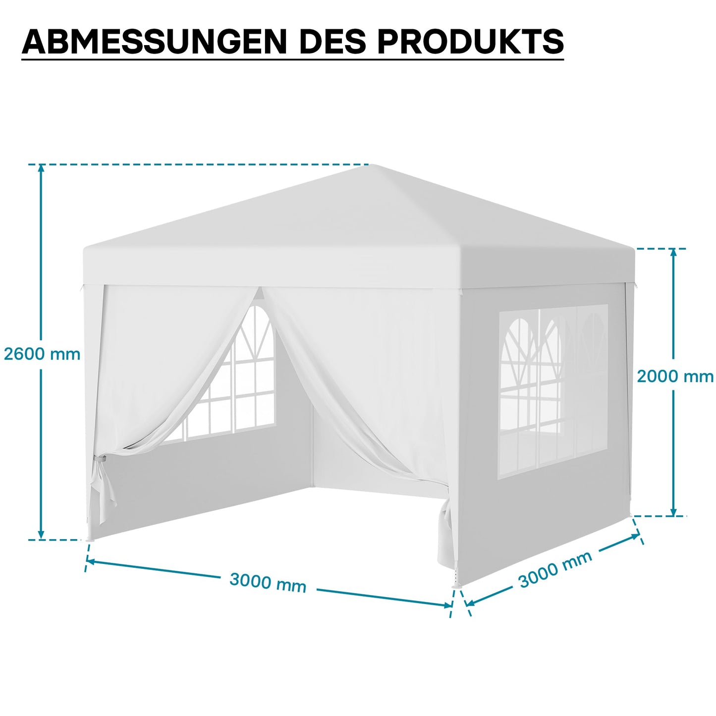 Paviljonki 300x300 CM