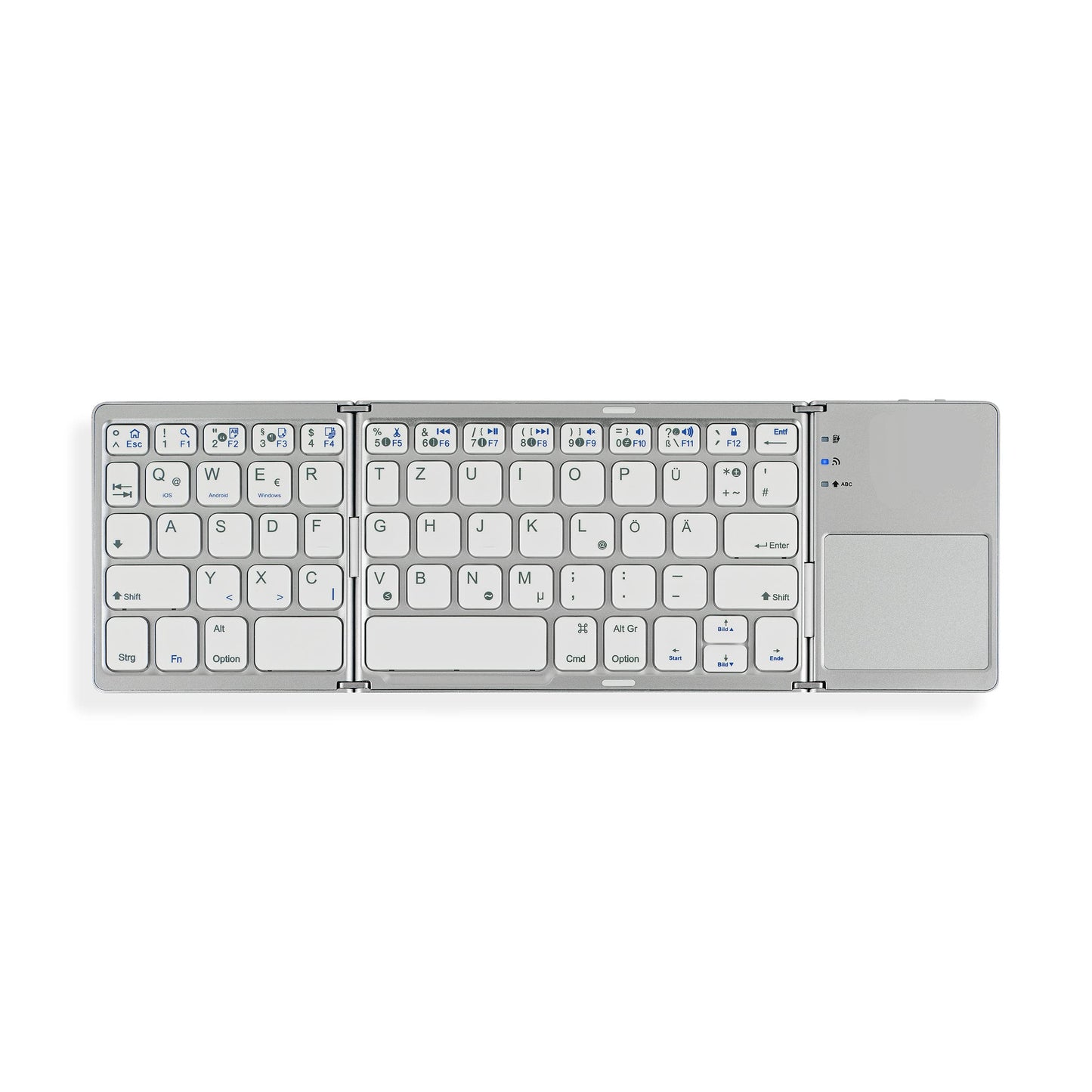 Näppäimistö Taitettava QWERTZ