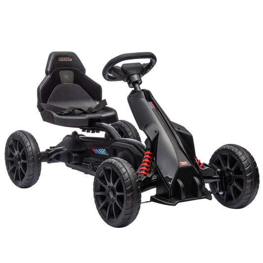 Polkuauto Gokart Musta