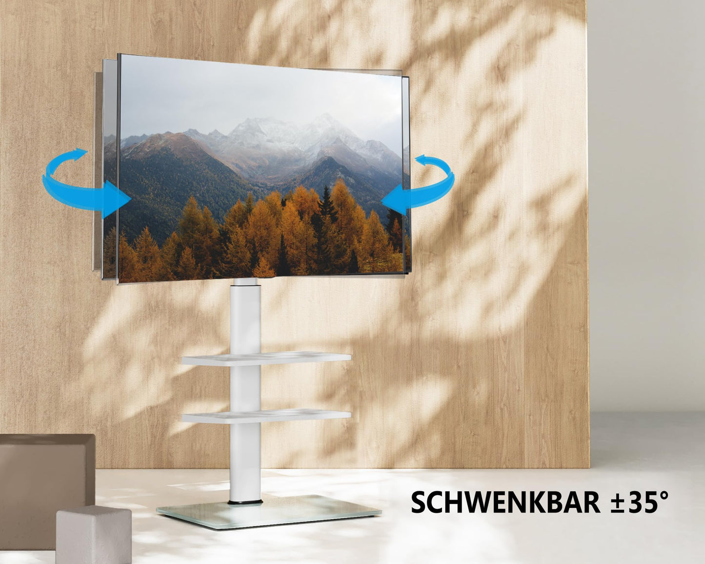 TV -lattiajalusta 32"-60" 30kg