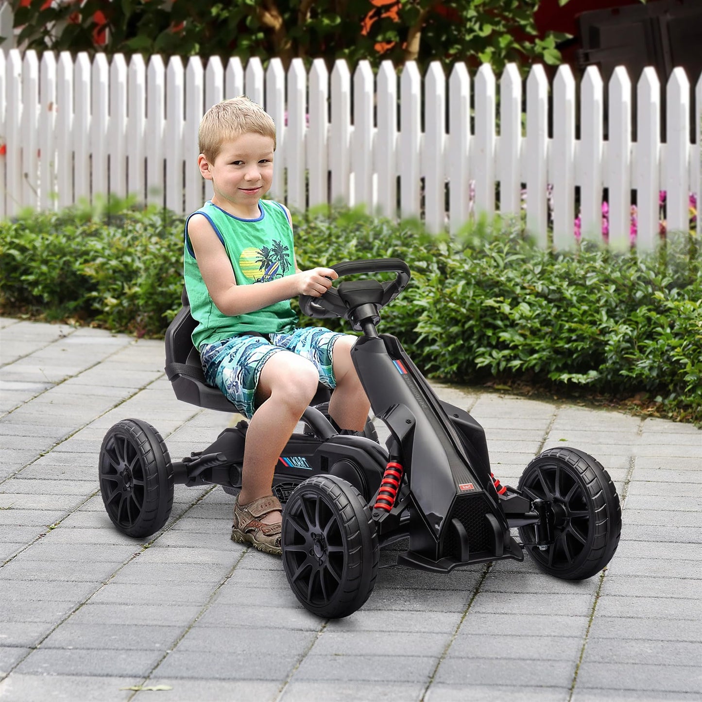 Polkuauto Gokart Musta