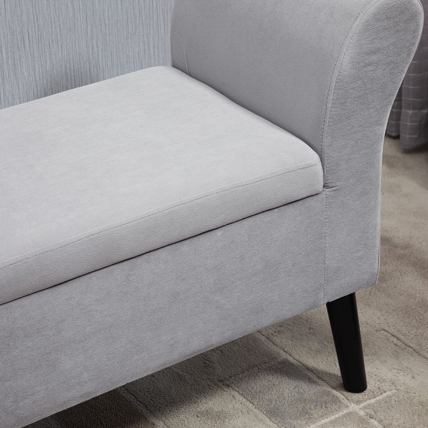 Istuinpenkki Polyester 111,5 cm Harmaa