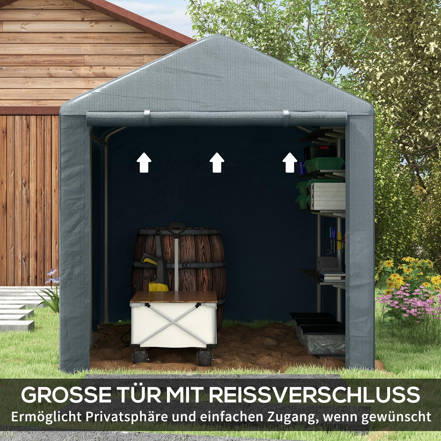 Pressutalli 1,6 x 2,18 x 1,72 m