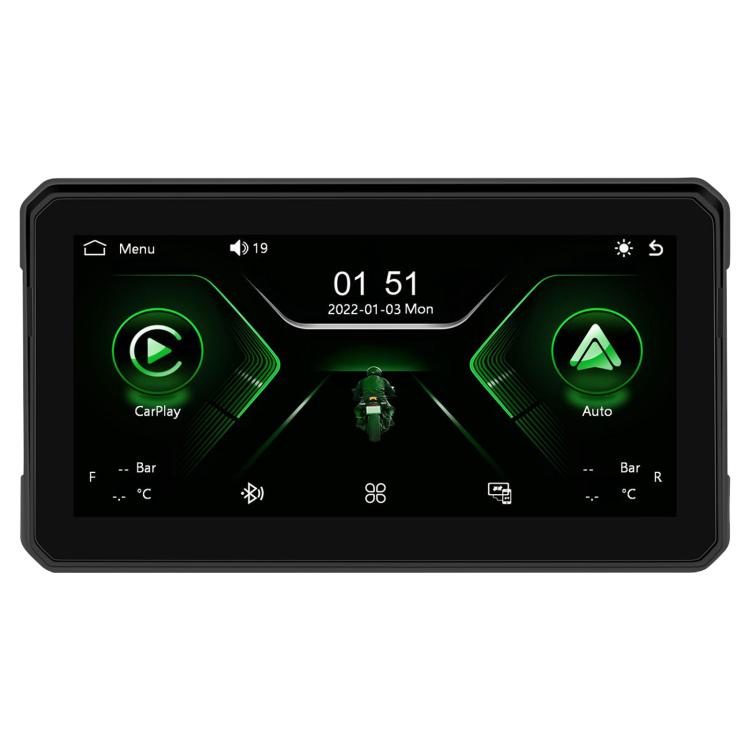 Moottoripyörän CarPlay and Android Auto