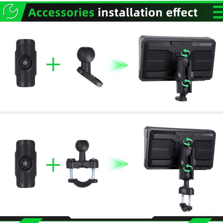 Moottoripyörän CarPlay and Android Auto