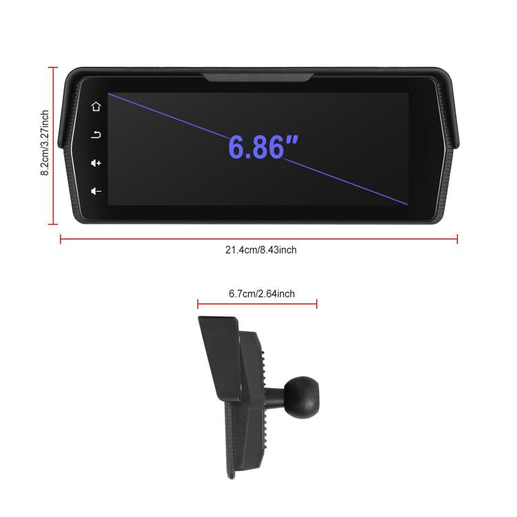 Moottoripyörän CarPlay Android Auto