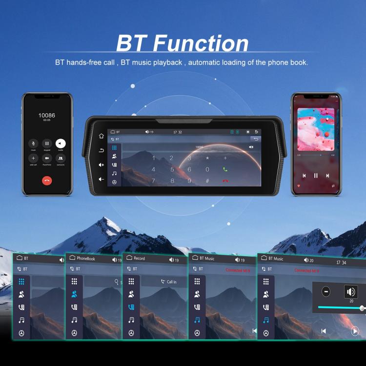 Moottoripyörän CarPlay Android Auto
