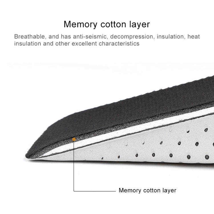 Heighten Heel Insert Shoes Pad Cushion Arch Height Increase Half Insole, Height: 4cm