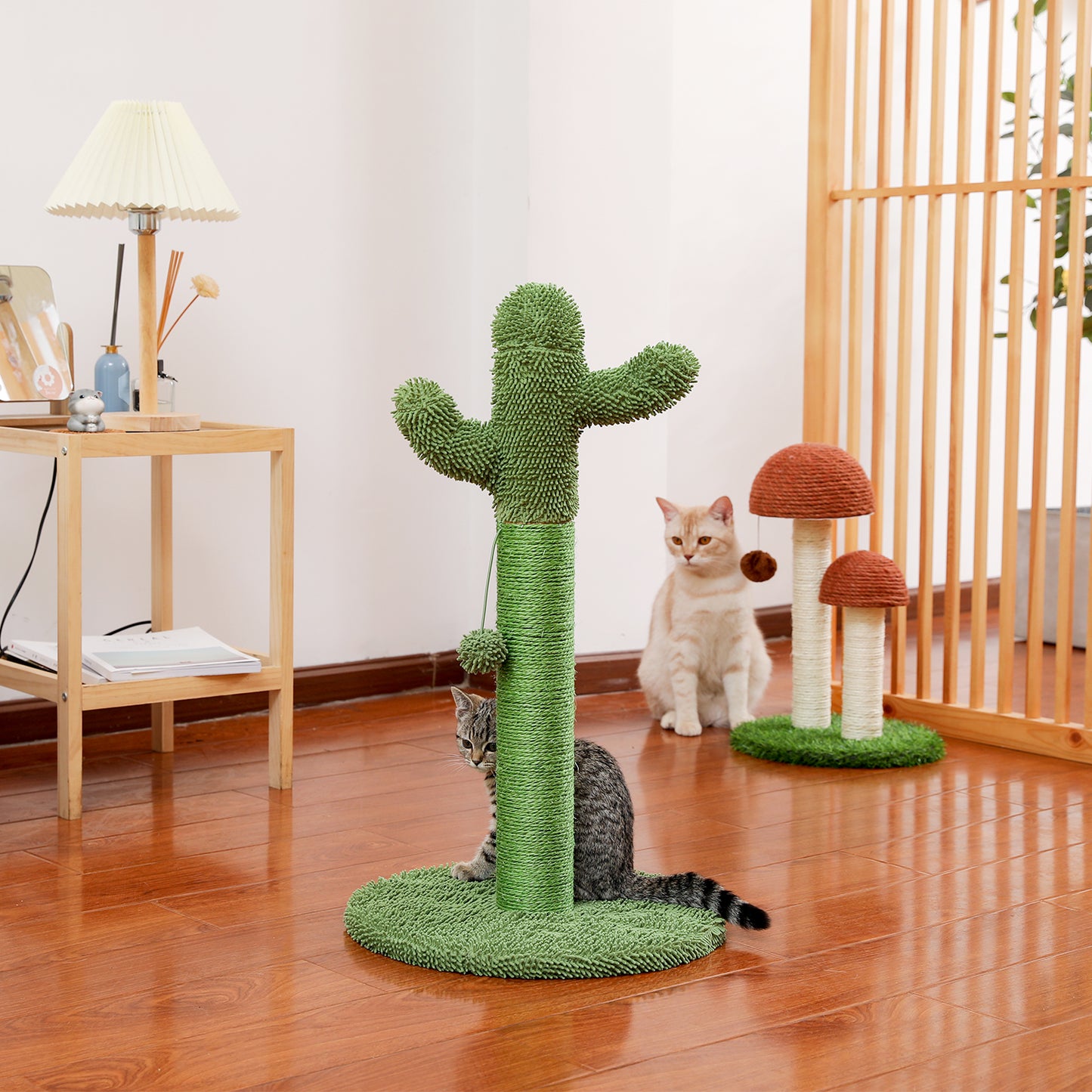 Kiipeilypuu "Cactus" 85 cm beige