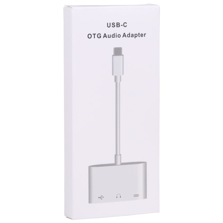 3 in 1 USB-C / Type-C + USB + 3.5mm