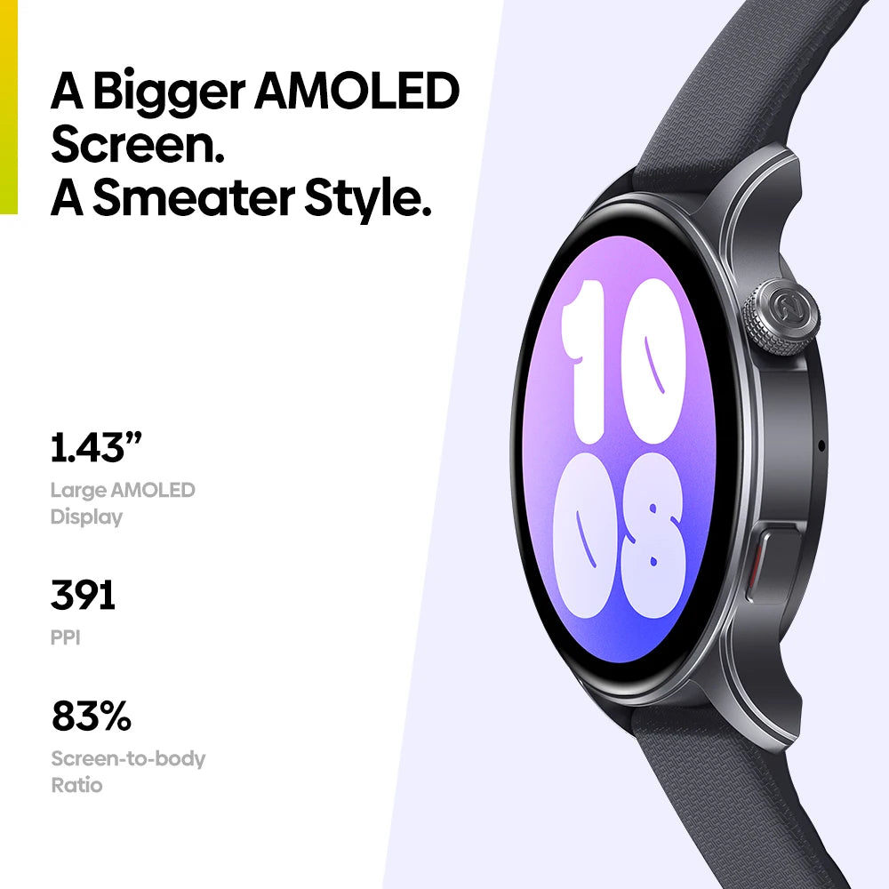 Älykello GPS Smartwatch 1.43" AMOLED