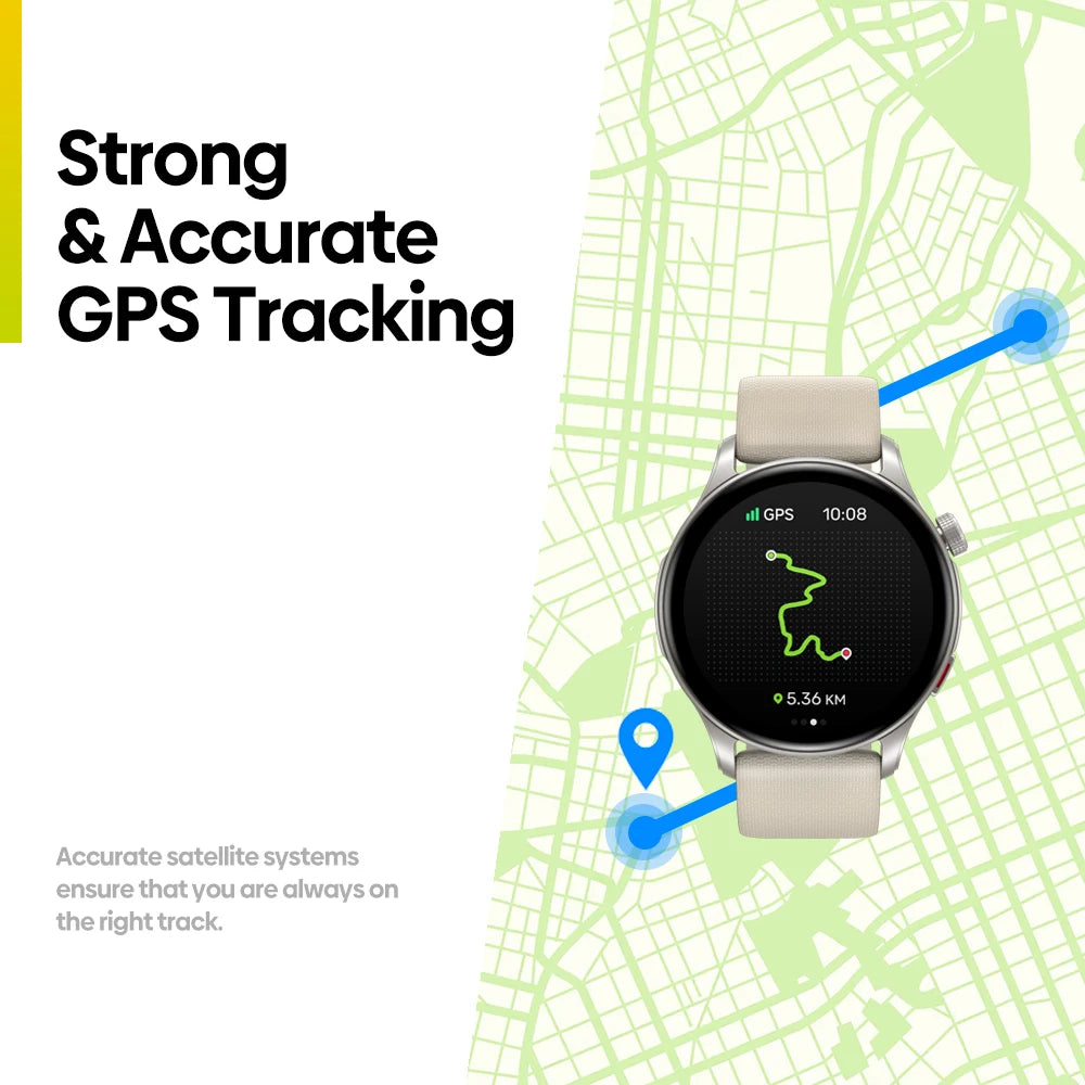 Älykello GPS Smartwatch 1.43" AMOLED