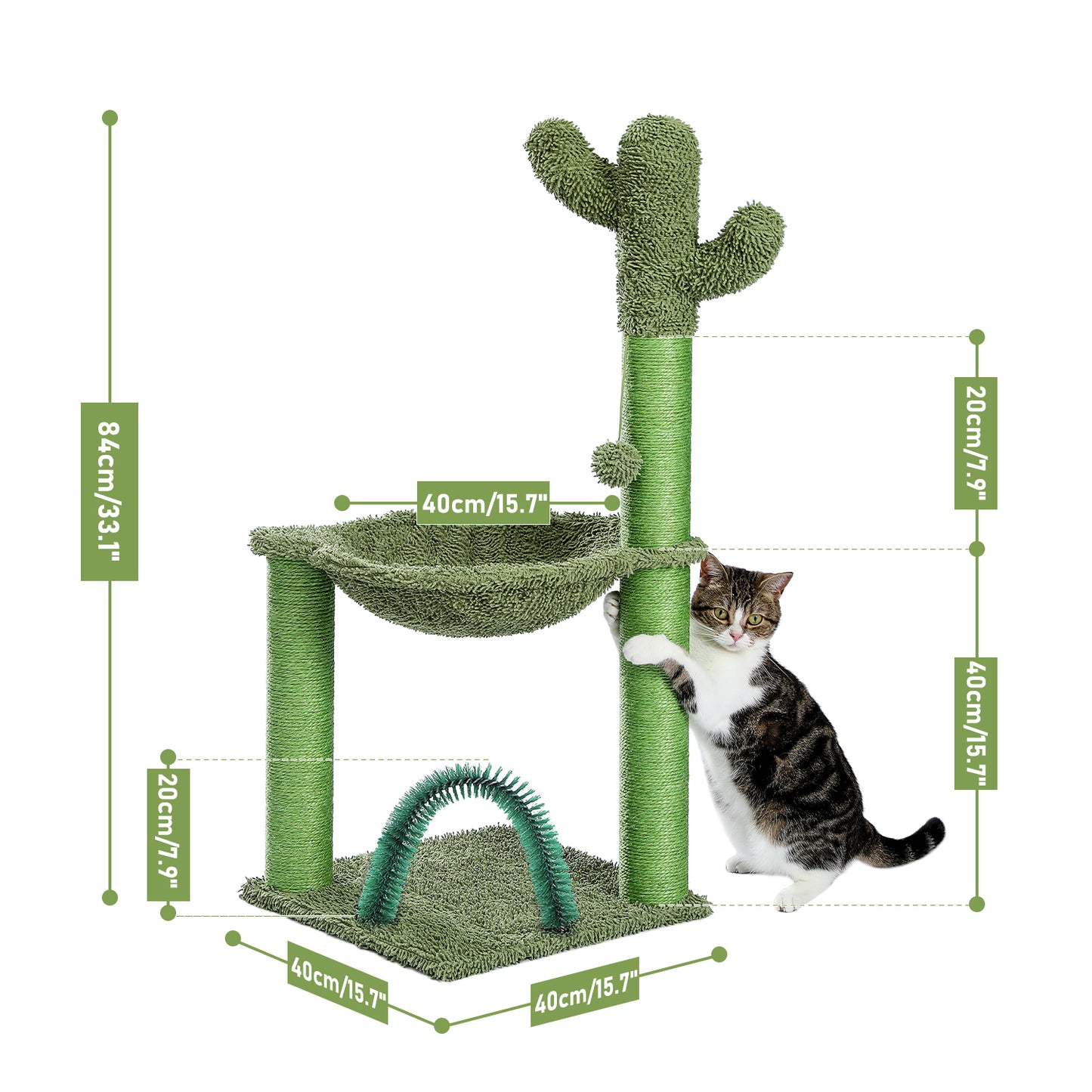 Kiipeilypuu "Cactus" 84 cm