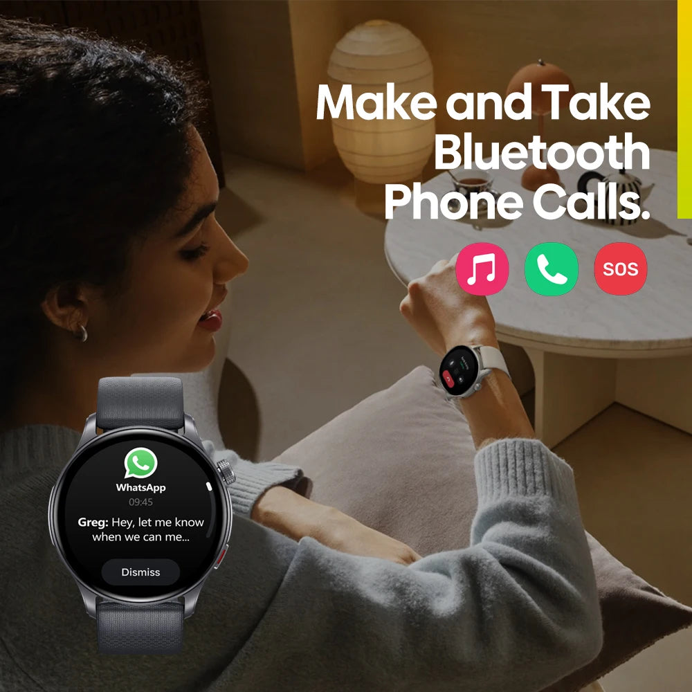 Älykello GPS Smartwatch 1.43" AMOLED
