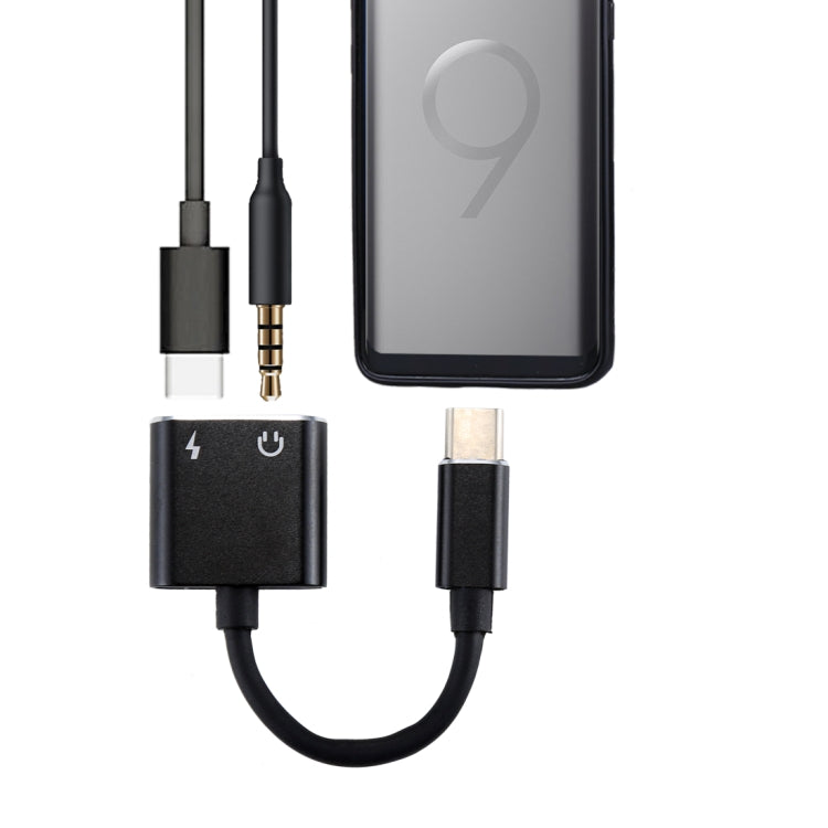 2 in 1 3.5mm to USB-C Adapter