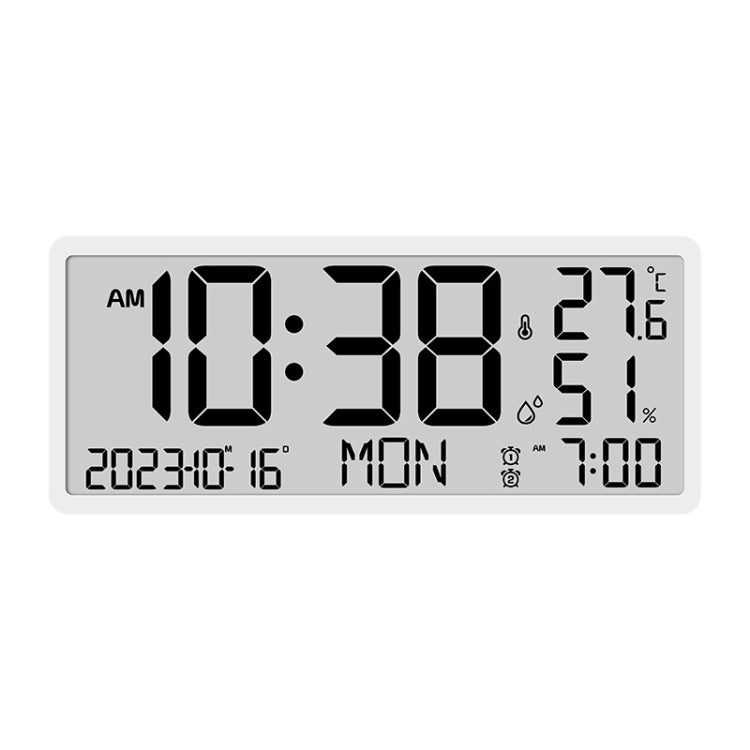 Seinäkello LCD 34 cm