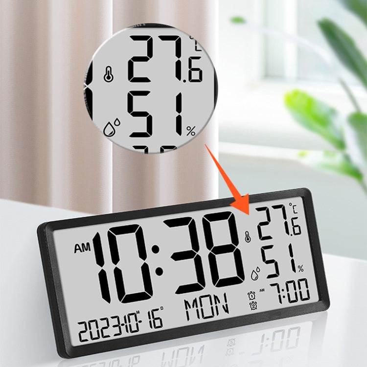 Seinäkello LCD 34 cm