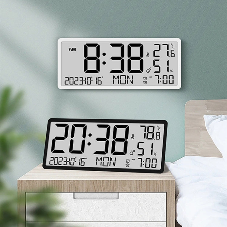 Seinäkello LCD 34 cm