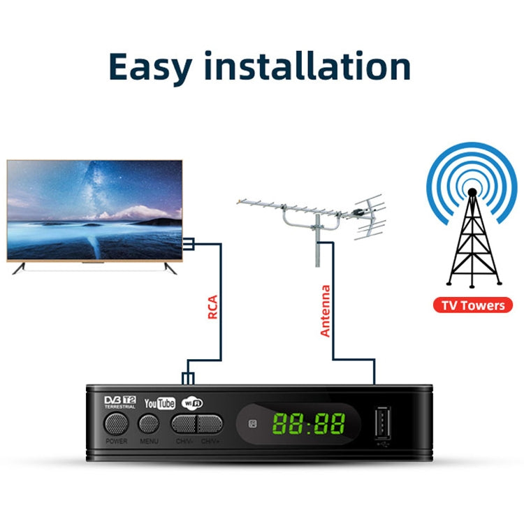Digiboksi Tallentava DVB-T2/C