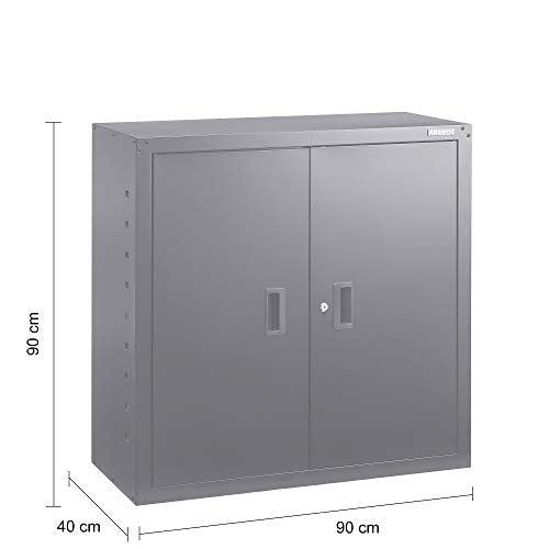 Arkistokaappi 90 x 40 x 90 cm 2 ovea