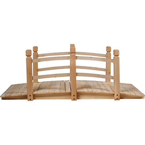 Puusilta 150 x 67 x 55 cm (Natur)