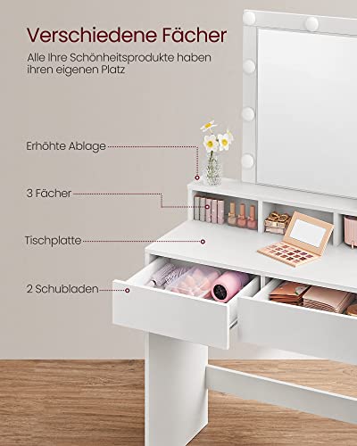 Peilipöytä Led -valoilla