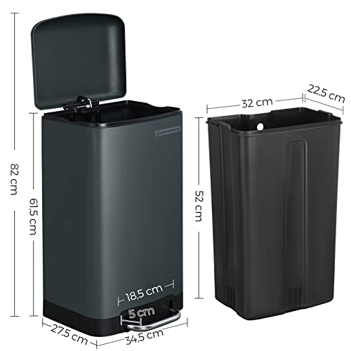 Roskakori polkimella 30 L