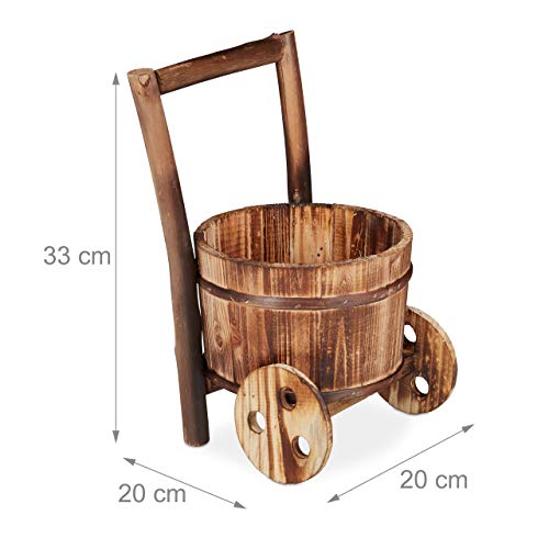 Kukkakärryt 2 kpl 33x20x20 cm