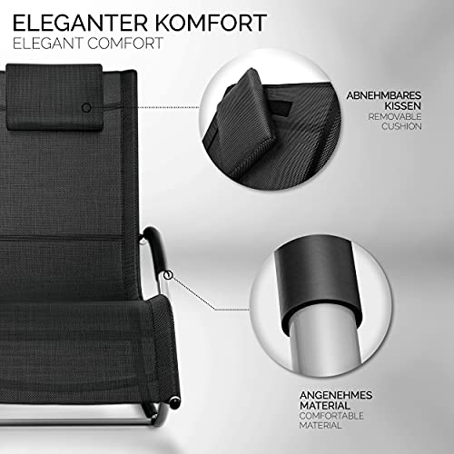 Aurinkotuoli Tex Black 150 kg