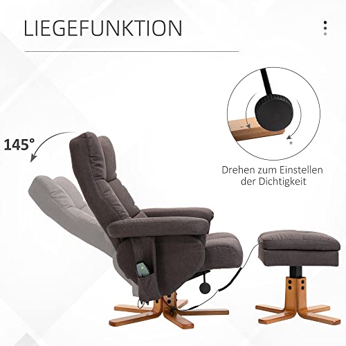 Nojatuoli hierova jalkarahilla