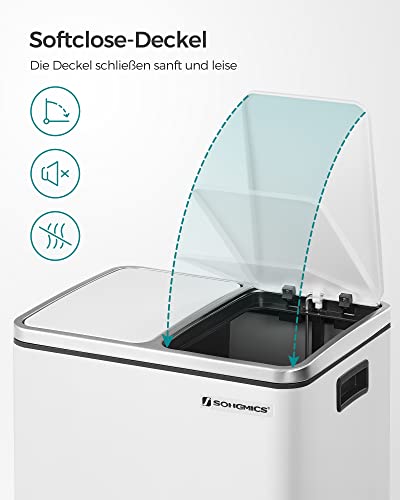 Roskakori polkimella 2 x 15 L