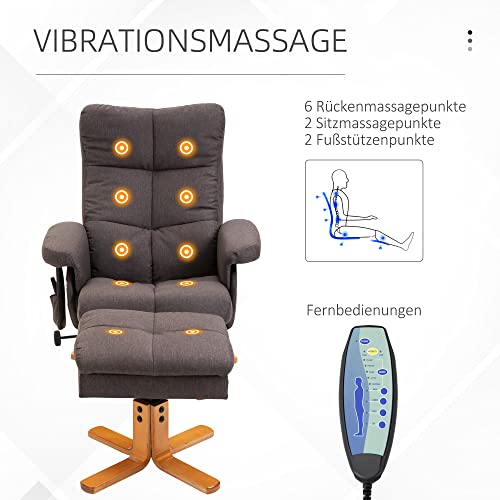 Nojatuoli hierova jalkarahilla