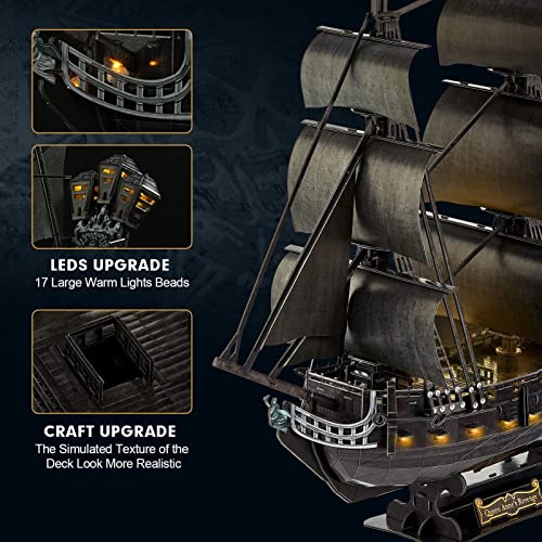 Queen Anne's Revenge pienoismalli