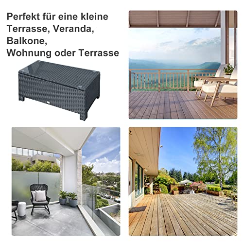 Rottinkipenkki 85 cm