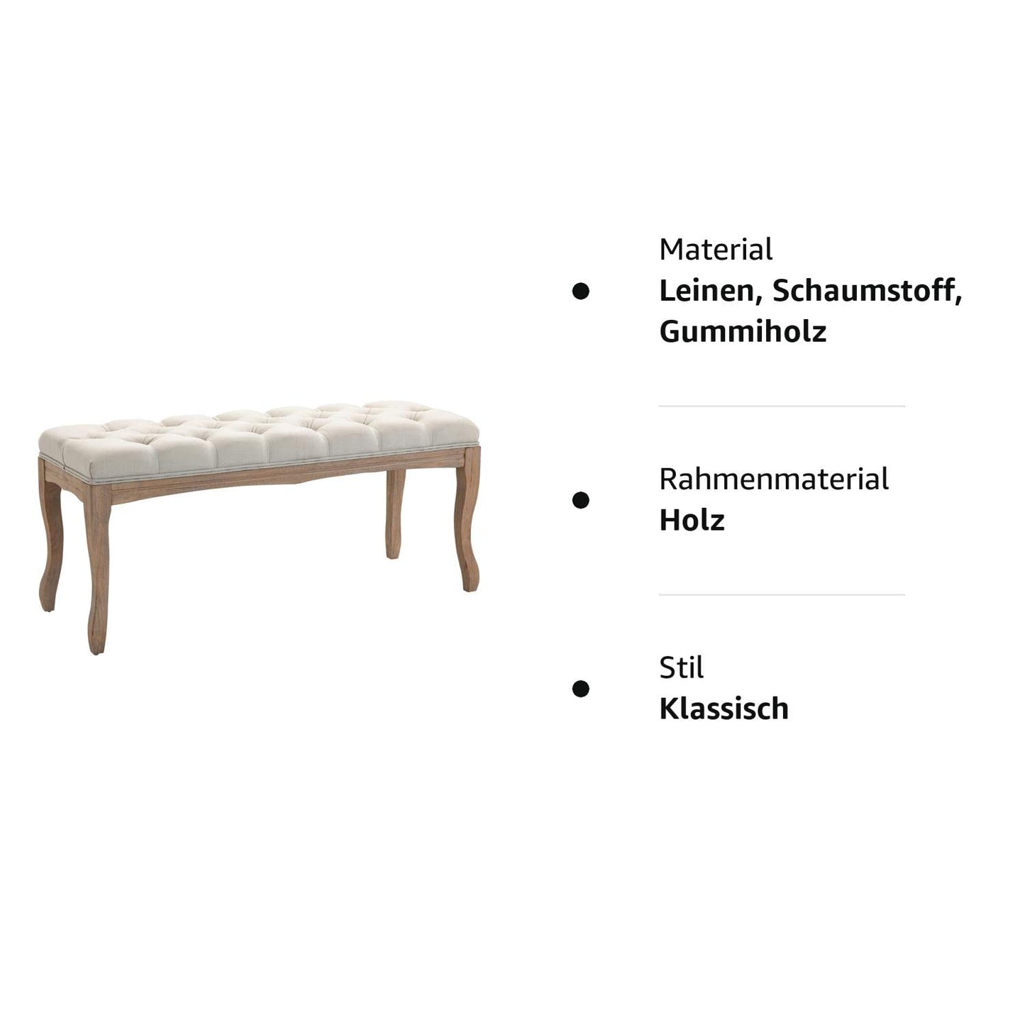 Istuinpenkki Vintage 110 cm
