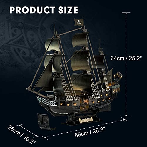 Queen Anne's Revenge pienoismalli