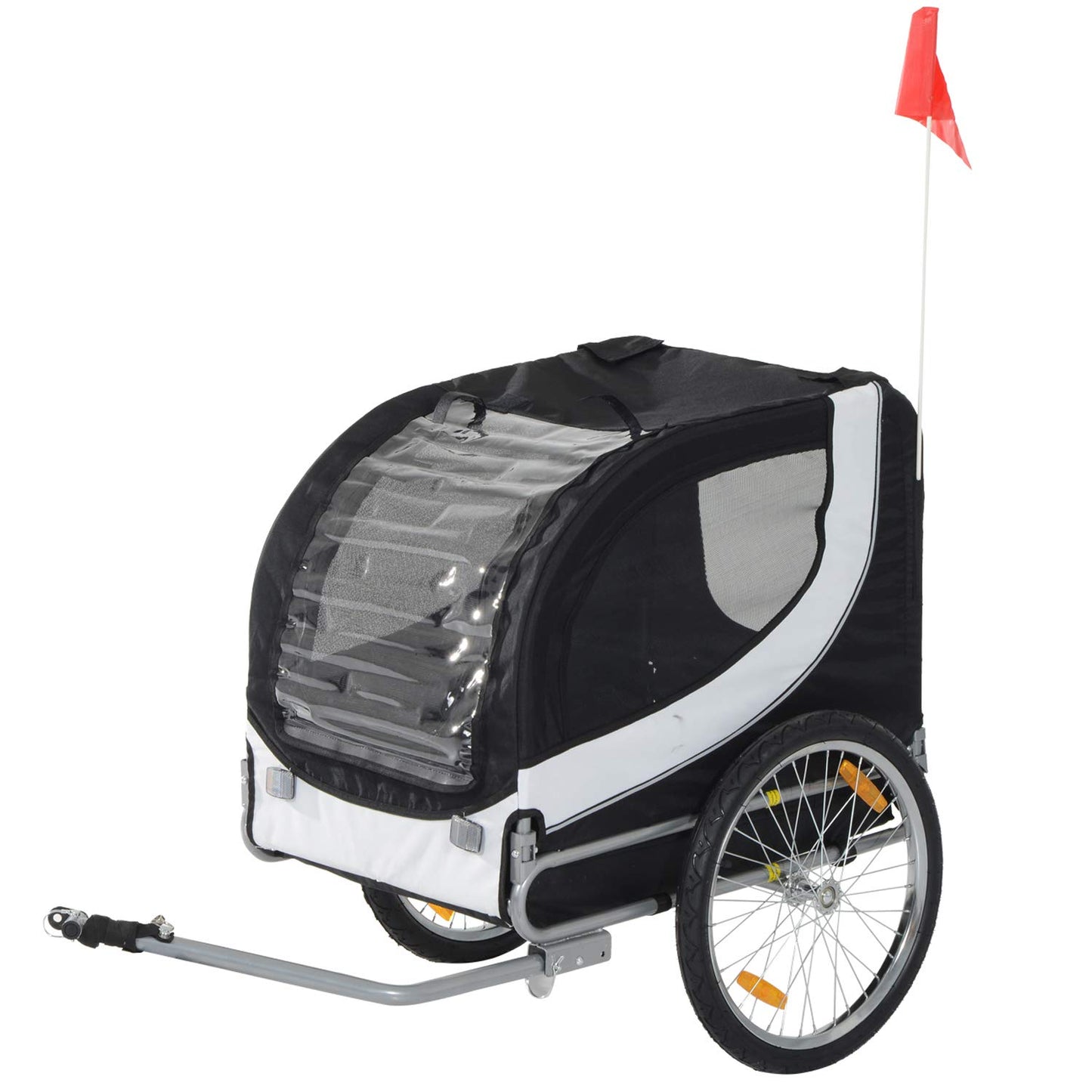 Polkupyörän peräkärry 20 kg Musta
