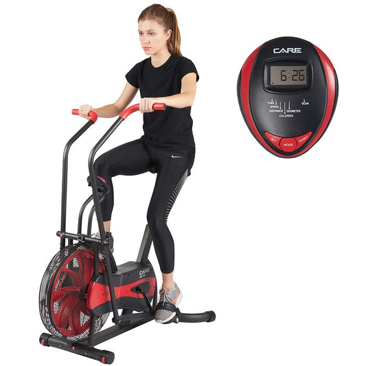 Kuntopyörä ilmavastuksella 2in1