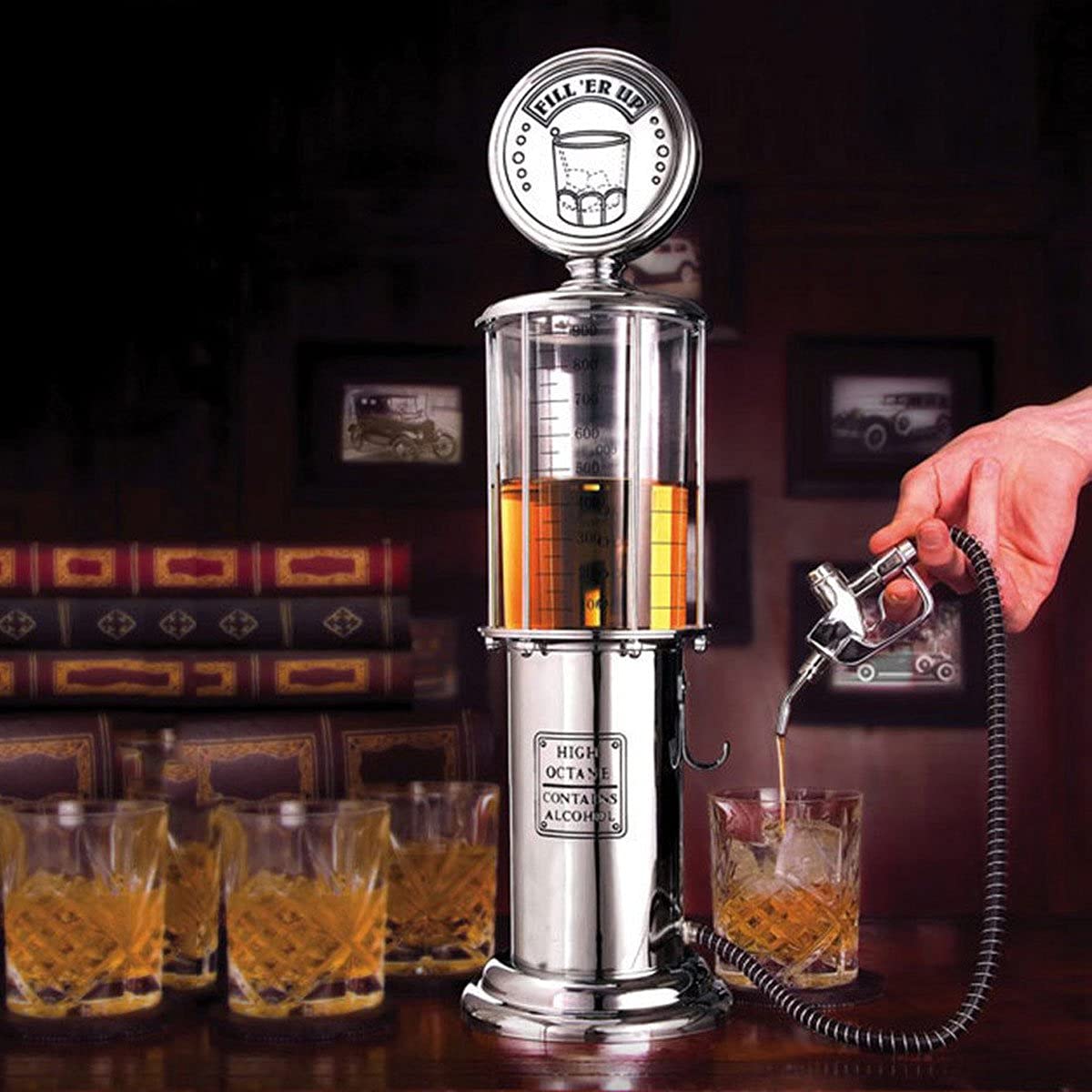 Retro minibar "gasoline pump"