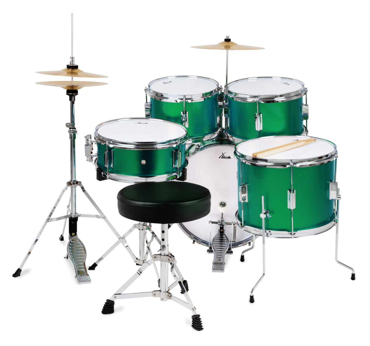 XDrum Junior Pro rummut Green