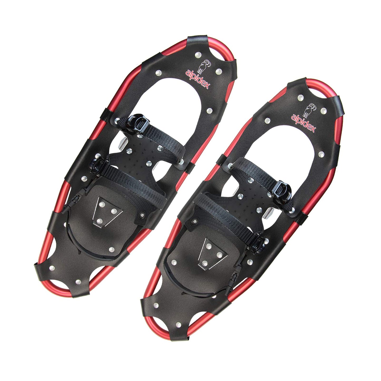 Lumikengät 25" sauvoilla 110 kg