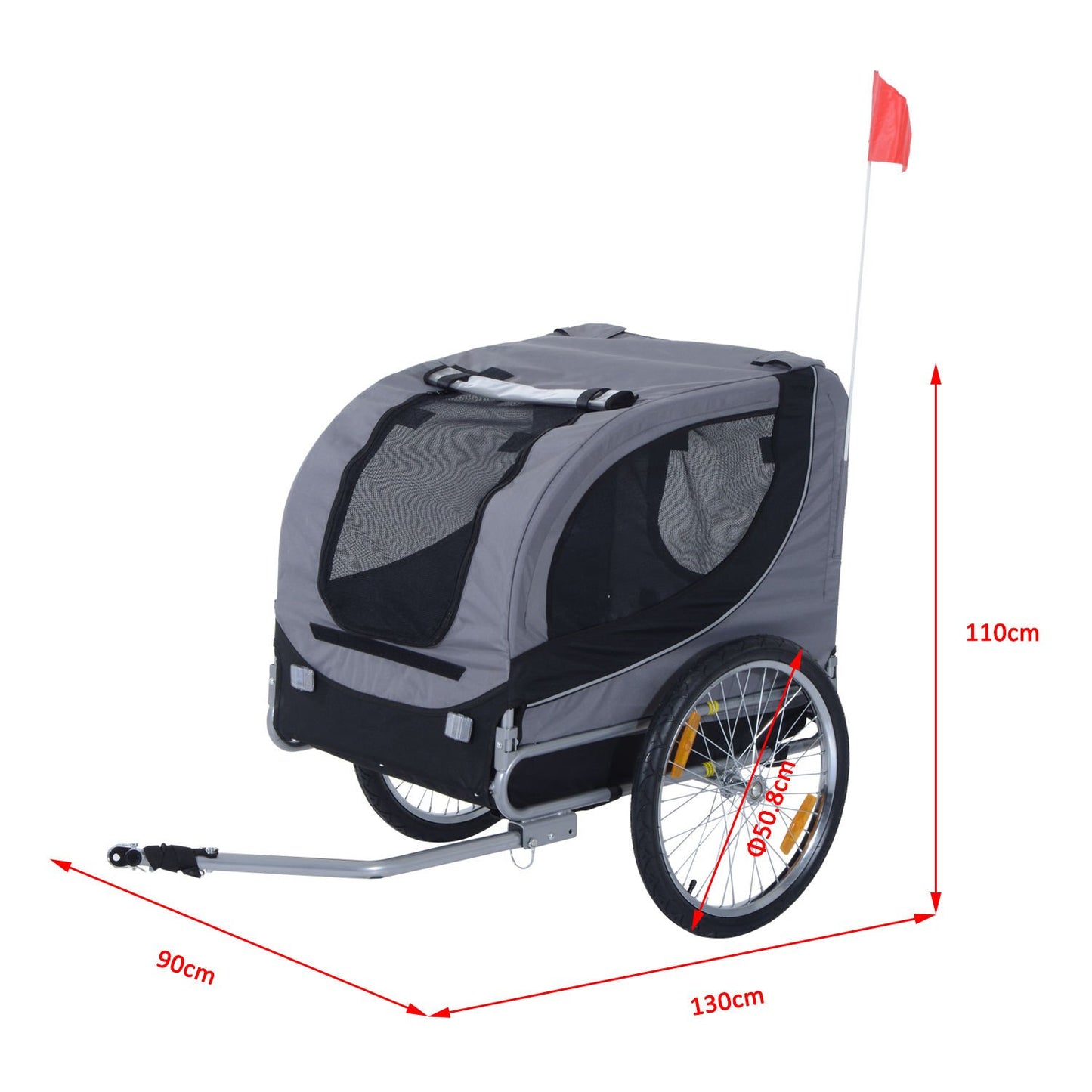 Polkupyörän peräkärry 20kg