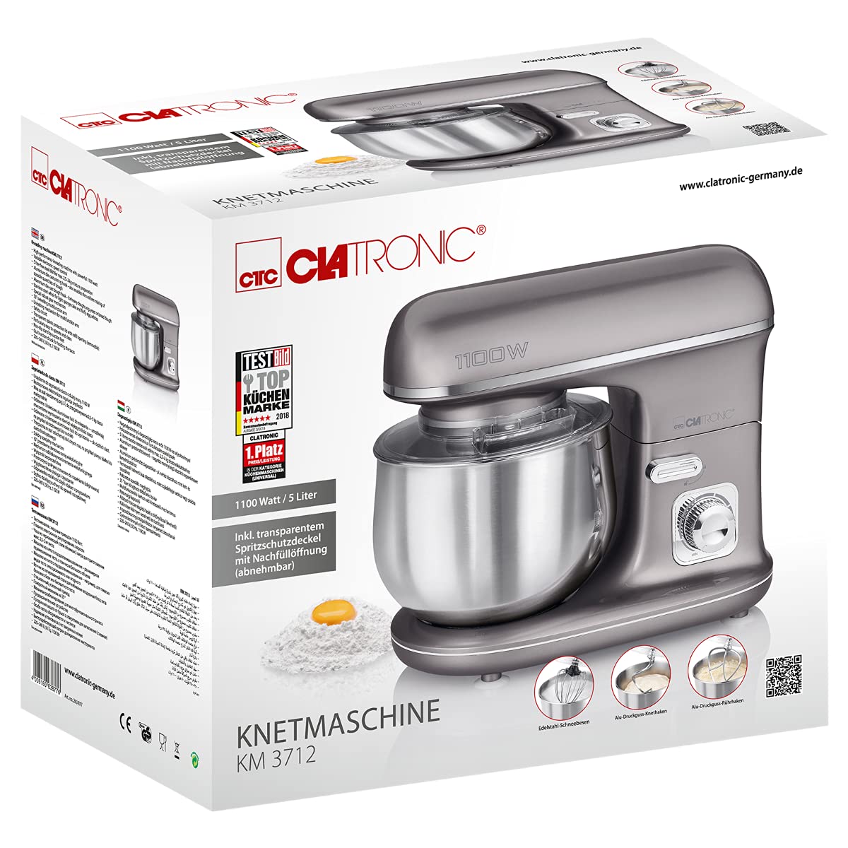 Clatronic 1100 W yleiskone