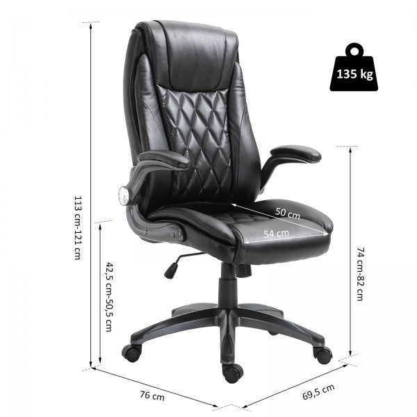 Toimistotuoli Black 135 KG