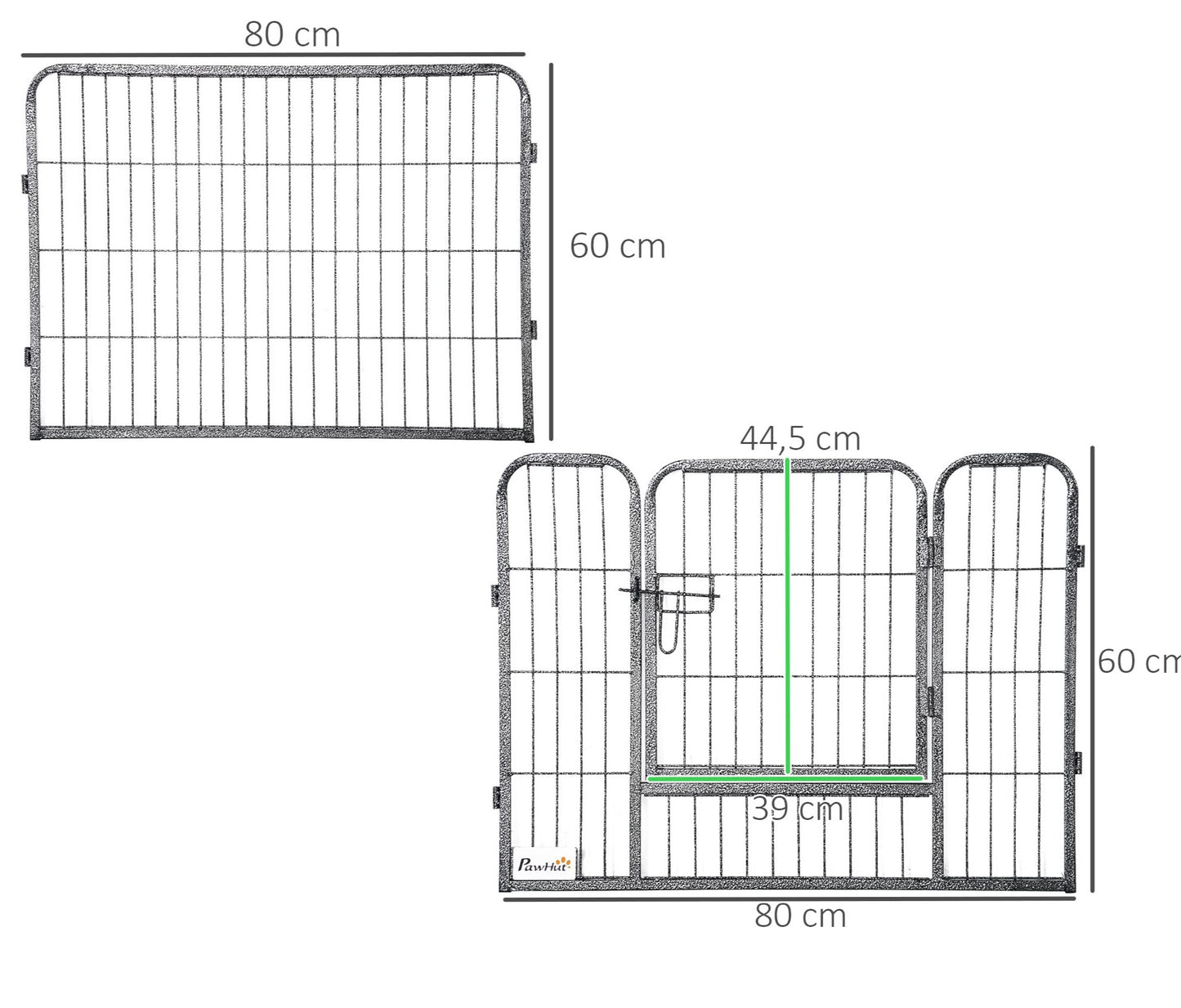 Pentuaitaus 60 cm 16 paneelia