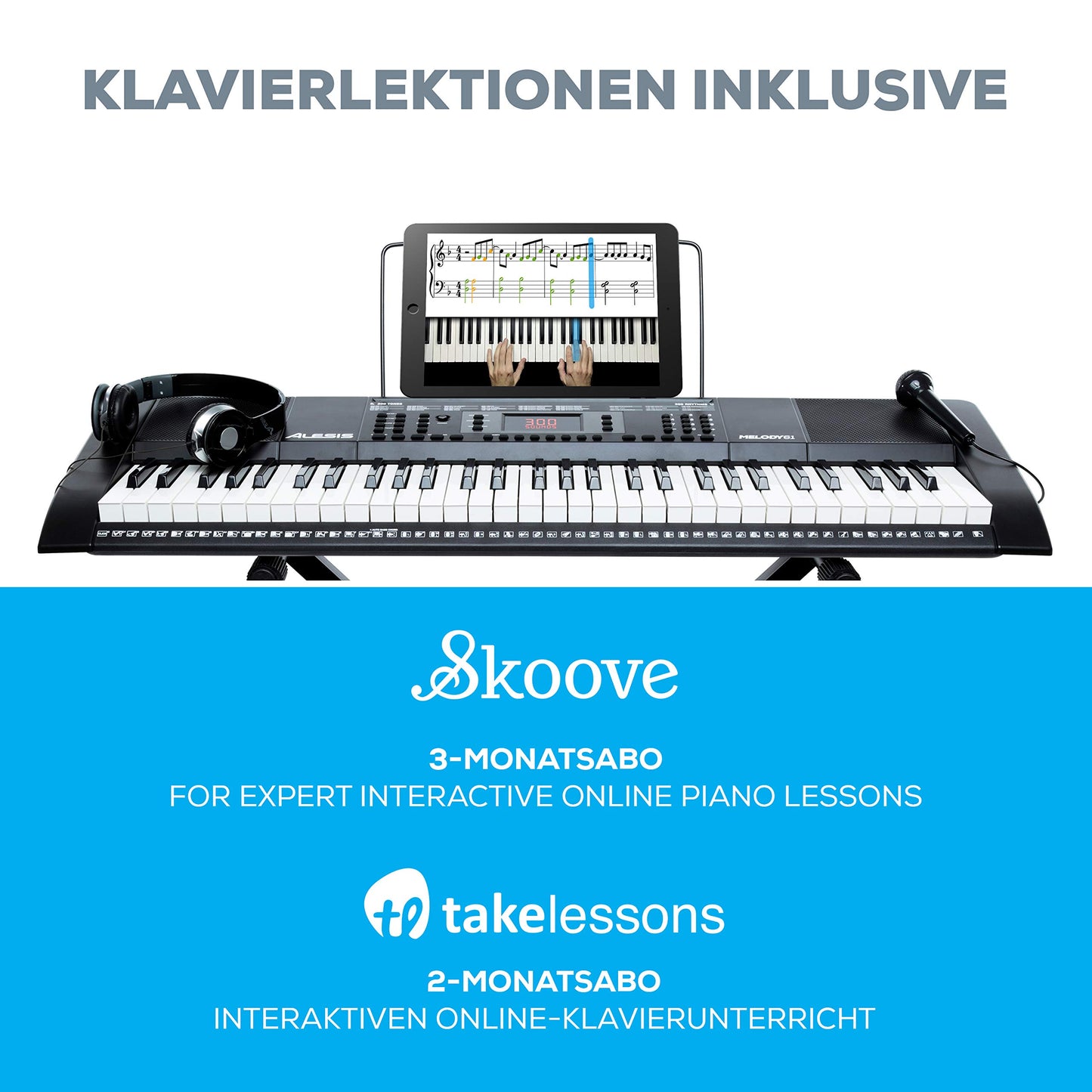 Alesis kosketinsoitin 61 Keys
